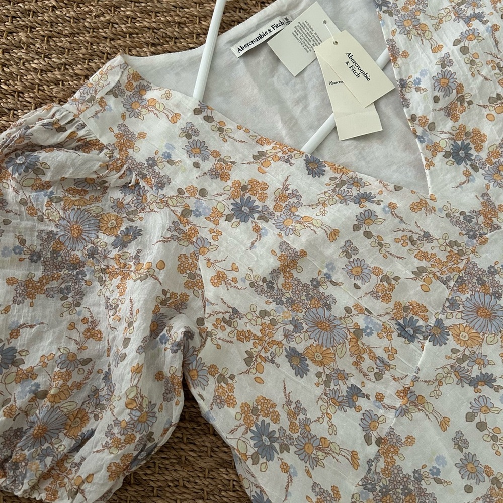 Abercrombie & Fitch Floral Lined Dress